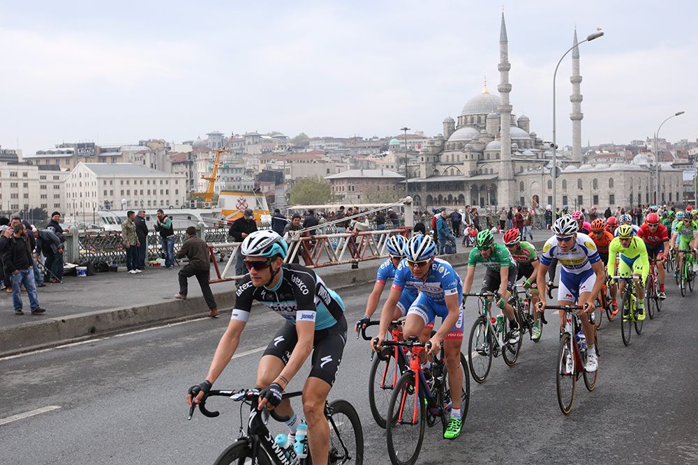 The Istanbul skyline on display