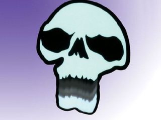 Animated Chomping Skull