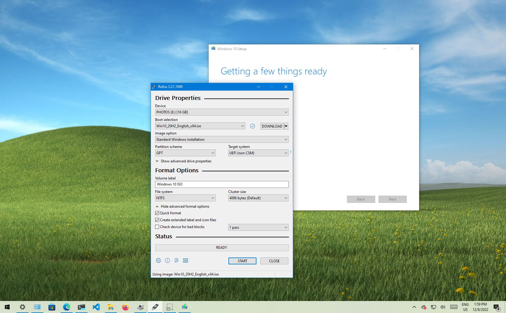 to install Windows 10 from USB with UEFI support |