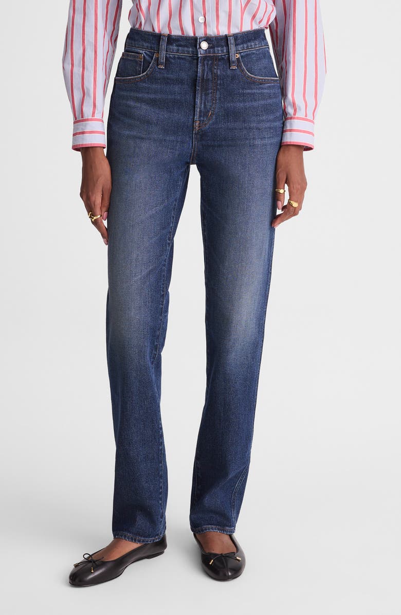 The Longline Straight Leg Jeans