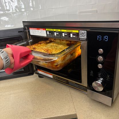 Testing the Ninja Crispi microwave air fryer combo