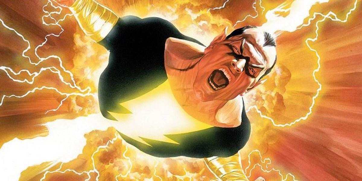 Dwayne Johnson as Black Adam. Who is Black Adam?, by The Jasper Lines, People in Comics