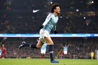 Trailing leaders Liverpool by seven points before kick-off, Leroy Sane's 72nd-minute winner secures City a crucial 2-1 home win in January