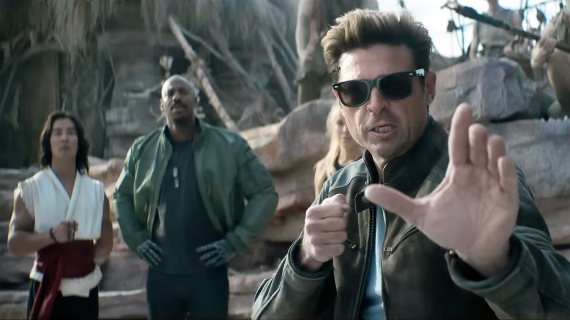 Karl Urban in Mortal Kombat II.