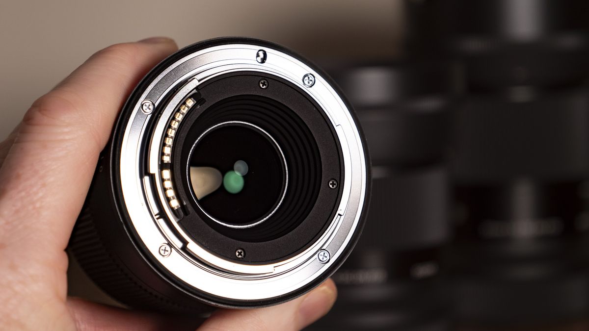Rear bayonet of Sigma 30mm lens