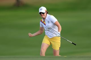 Leona Maguire's chip in really was a turning point yesterday.