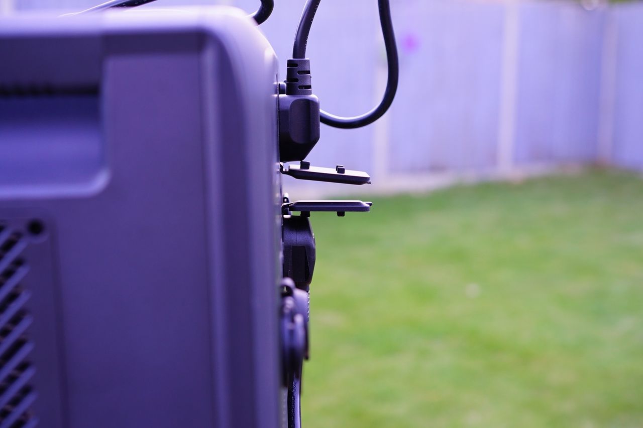 Bluetti AC240 during our review process
