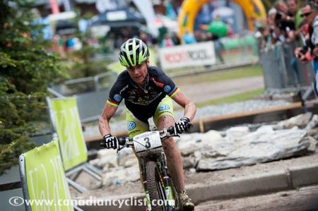 Gunn-Rita Dahle Flesjaa (Multivan Merida Biking Team) on her way to a World Cup win