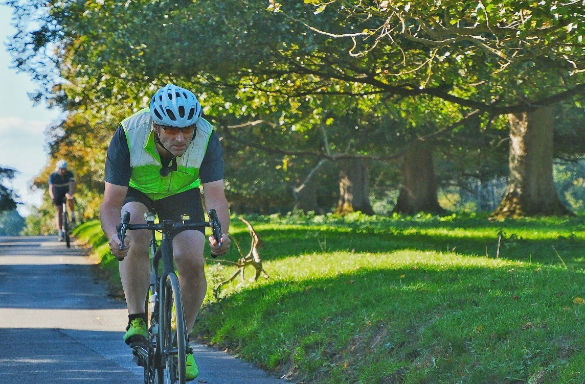 Richard Butcher on his first 100 mile ride