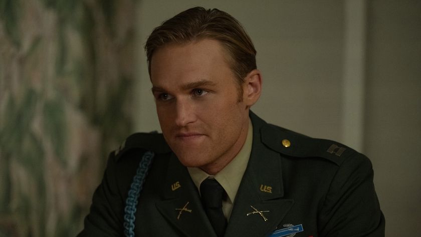 Wyatt Russell as the younger Lee Shaw in his military uniform in Monarch: Legacy of Monsters