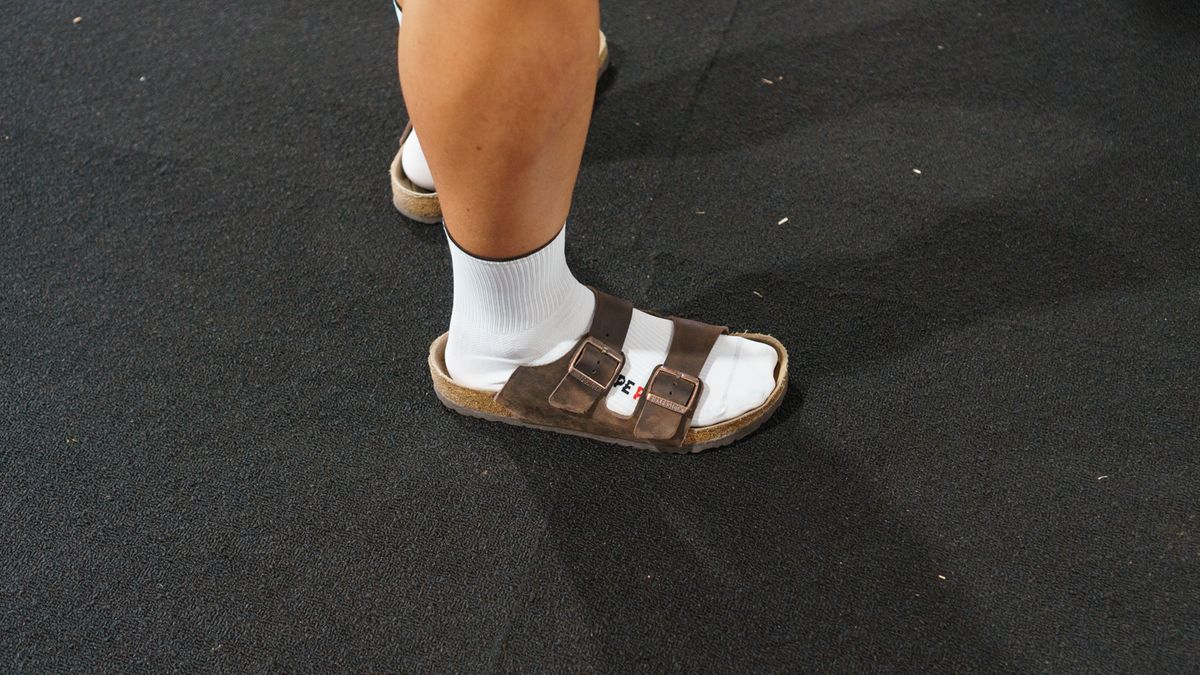 When it comes to the casual footwear favoured by pro teams, it's a close toss up between Birkenstocks&hellip;