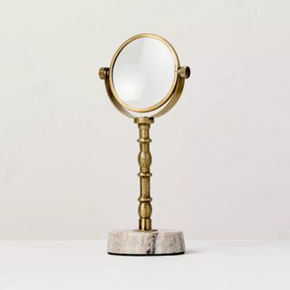 Decorative Brass and Marble Magnifying Glass - Hearth & Hand™ with Magnolia