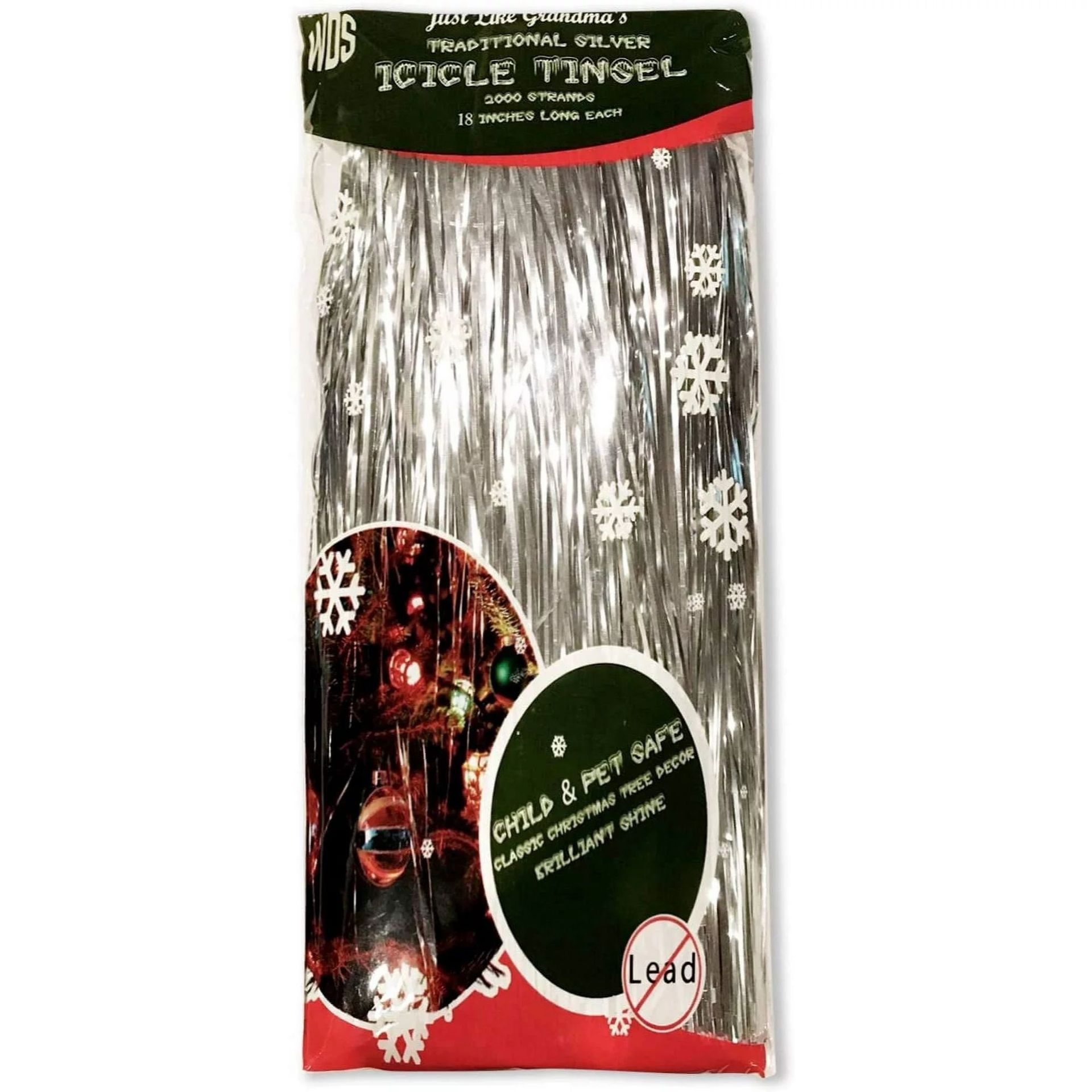 christmas tree tinsel