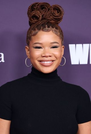 Storm Reid on the red carpet