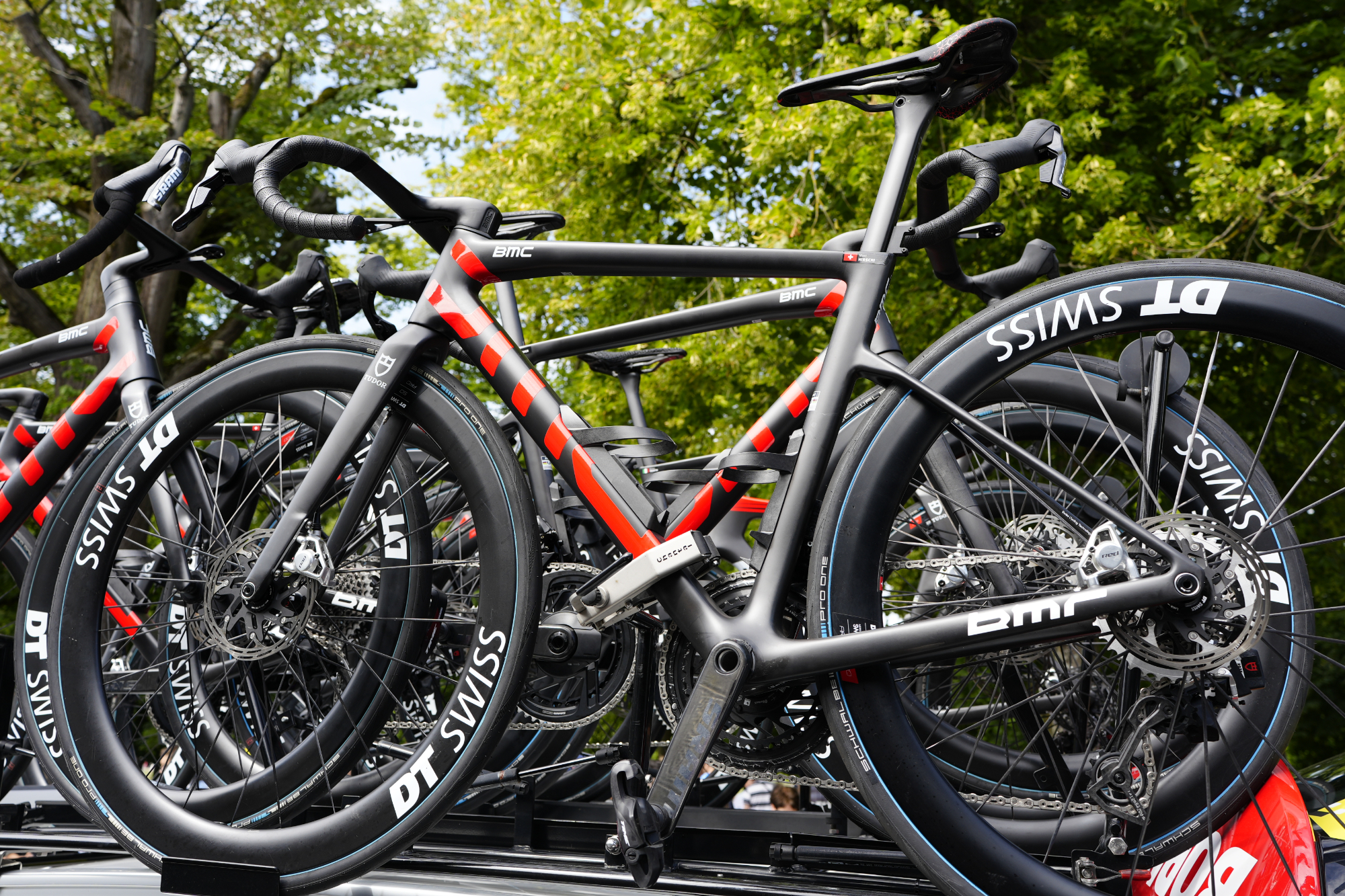 BMC Teammachine SLR 01 used by the Tudor Pro Cycling Team