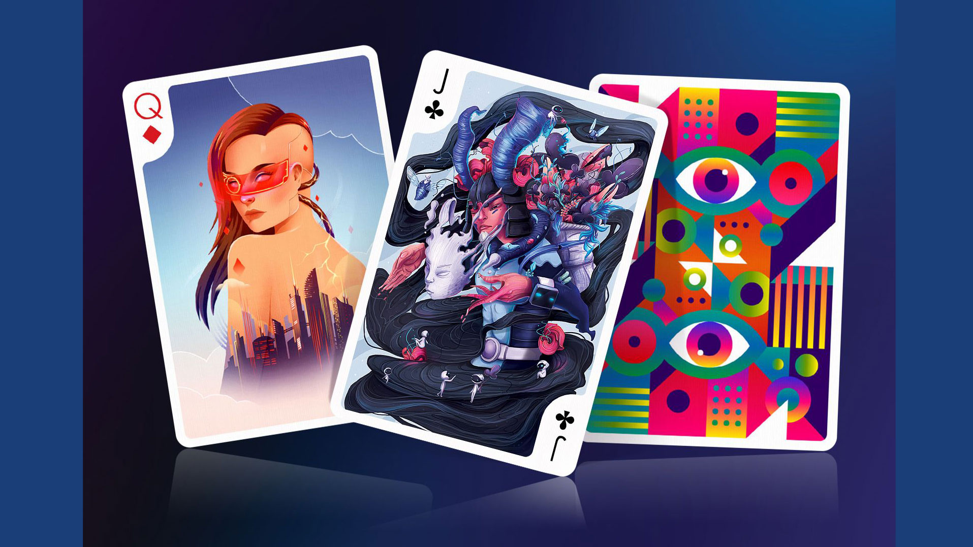 25 Custom Playing Cards Designs by Top Illustrators Around the World -  Huntlancer