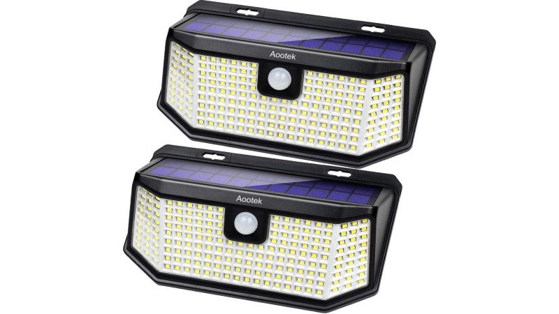 Aootek outdoor solar lights