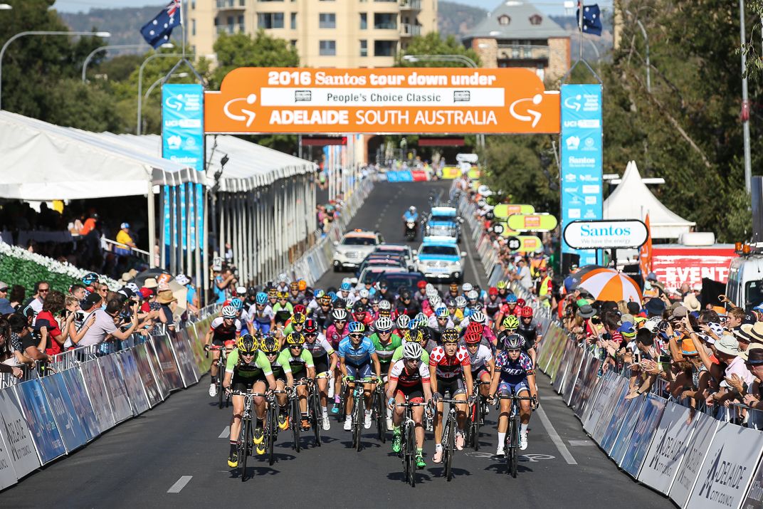 Stage 2 at the Santos Women's Tour