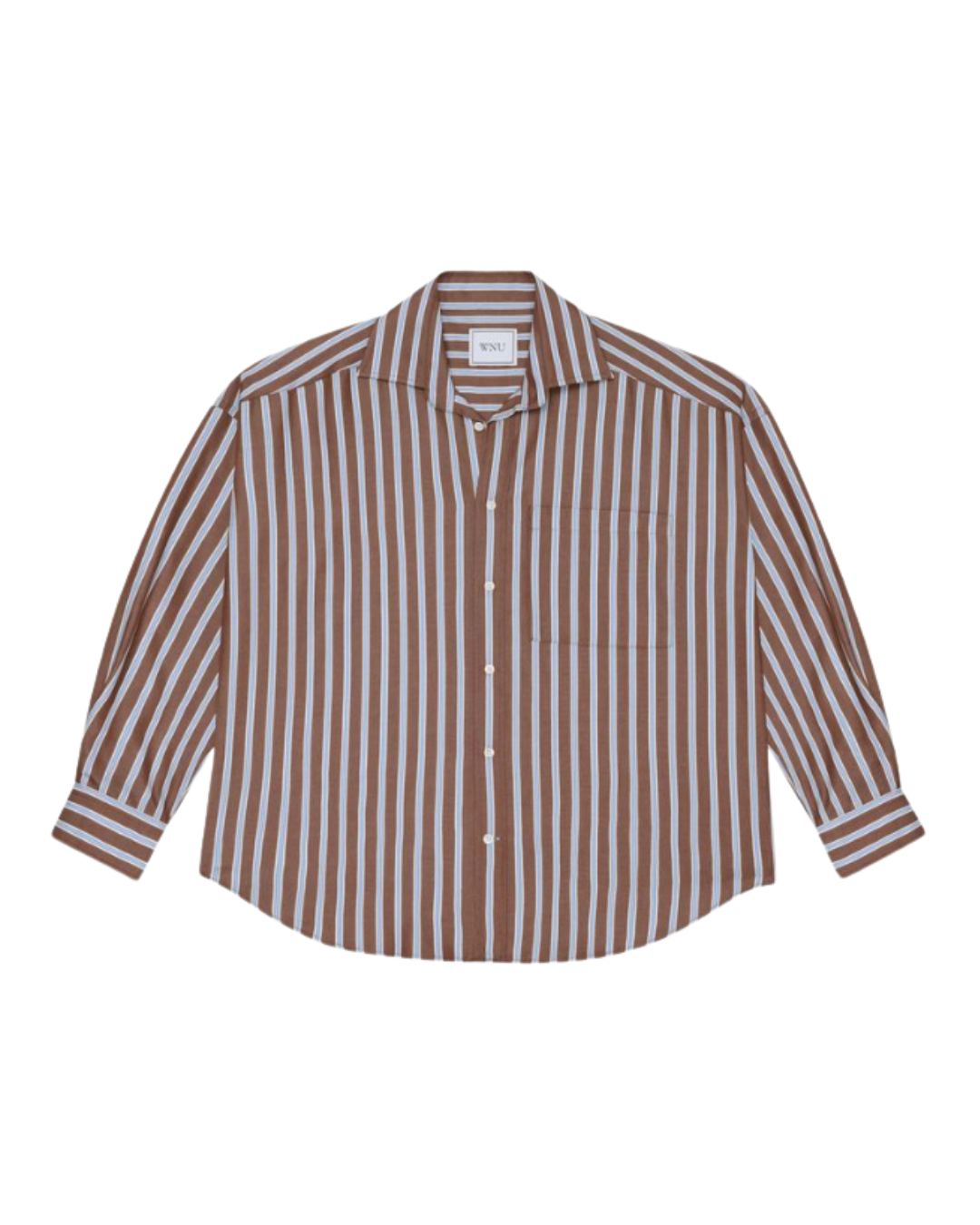 With Nothing Underneath, The Weekend: Tencel&amp;trade; Lyocell, Mocha Multi Stripe