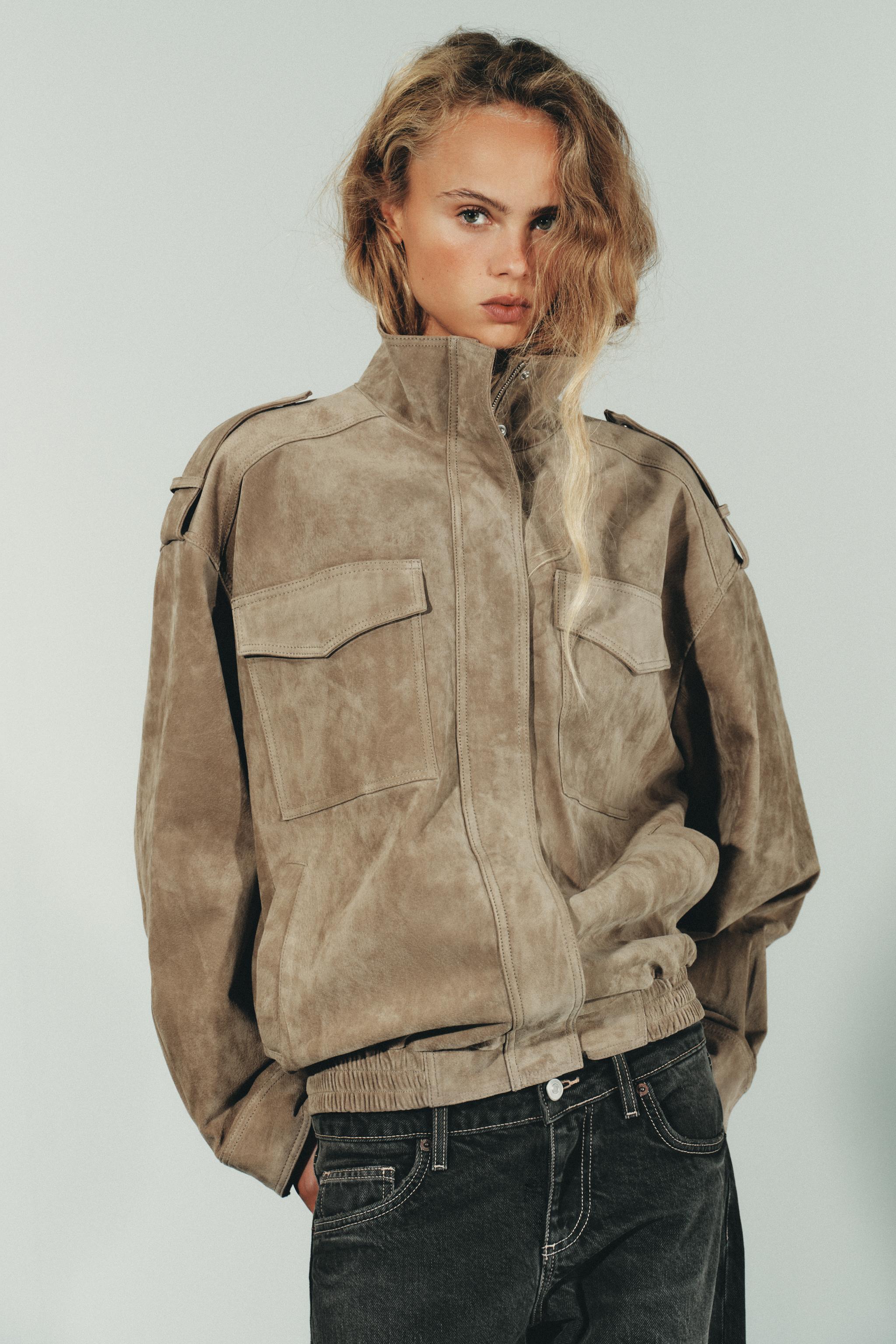 Suede Leather Jacket