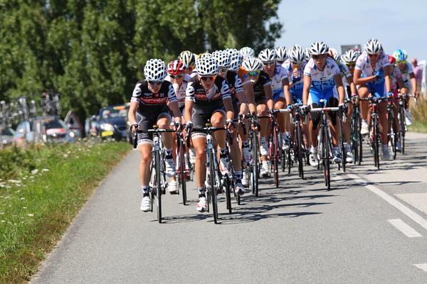 Cervelo Test Team at the front, chasing M