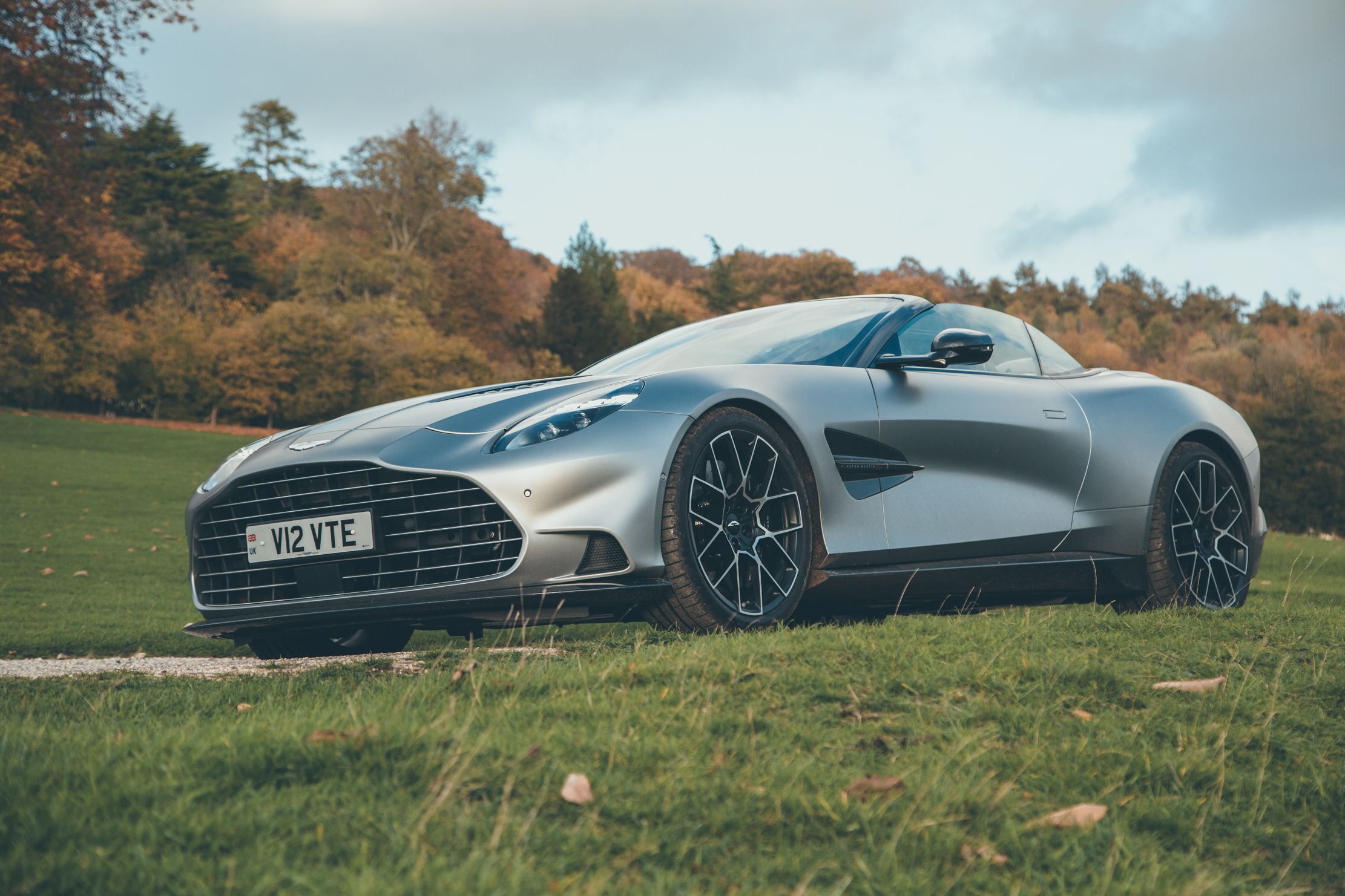 The best preparation for a half marathon is a long drive in the Aston Martin Vanquish Volante