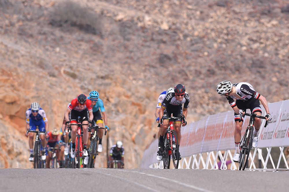 Soren Kragh Andersen (Team Sunweb) wins stage 3 of the Tour of Oman