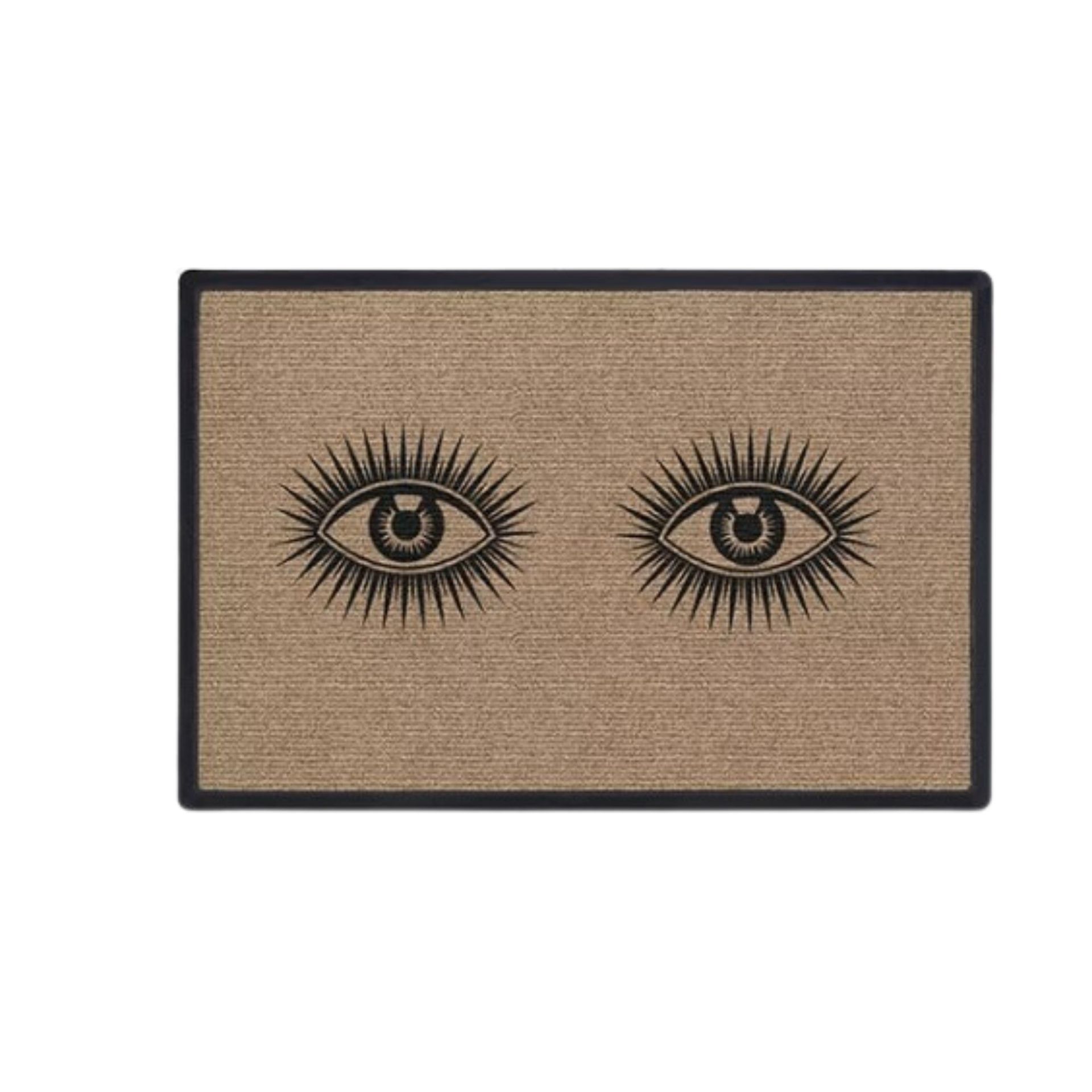 Keset dengan dua mata bergambar