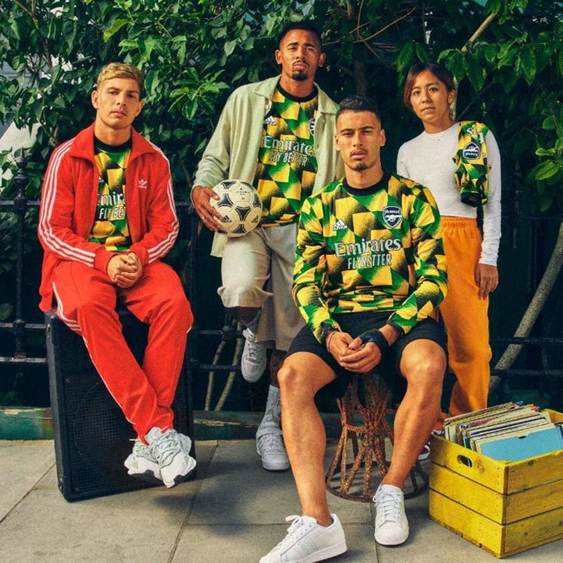 New Arsenal pre-match shirt: the Gunners release their Jamaica-inspired warm-up top