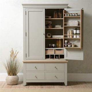 Chester Dove Grey Double Larder