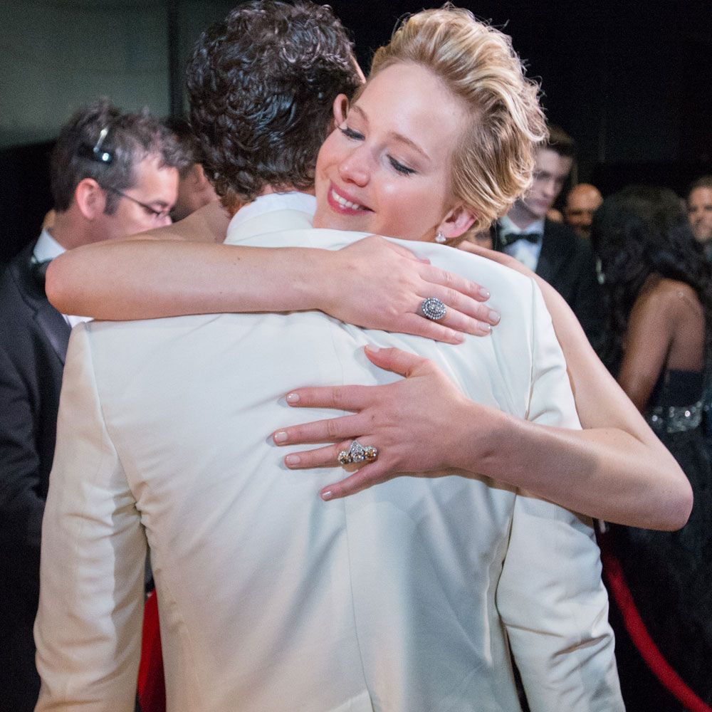 Backstage at the Oscars