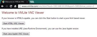 vmlite vnc viewer start