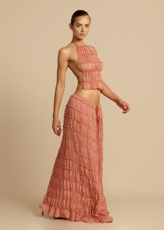 Juliette Skirt Peach