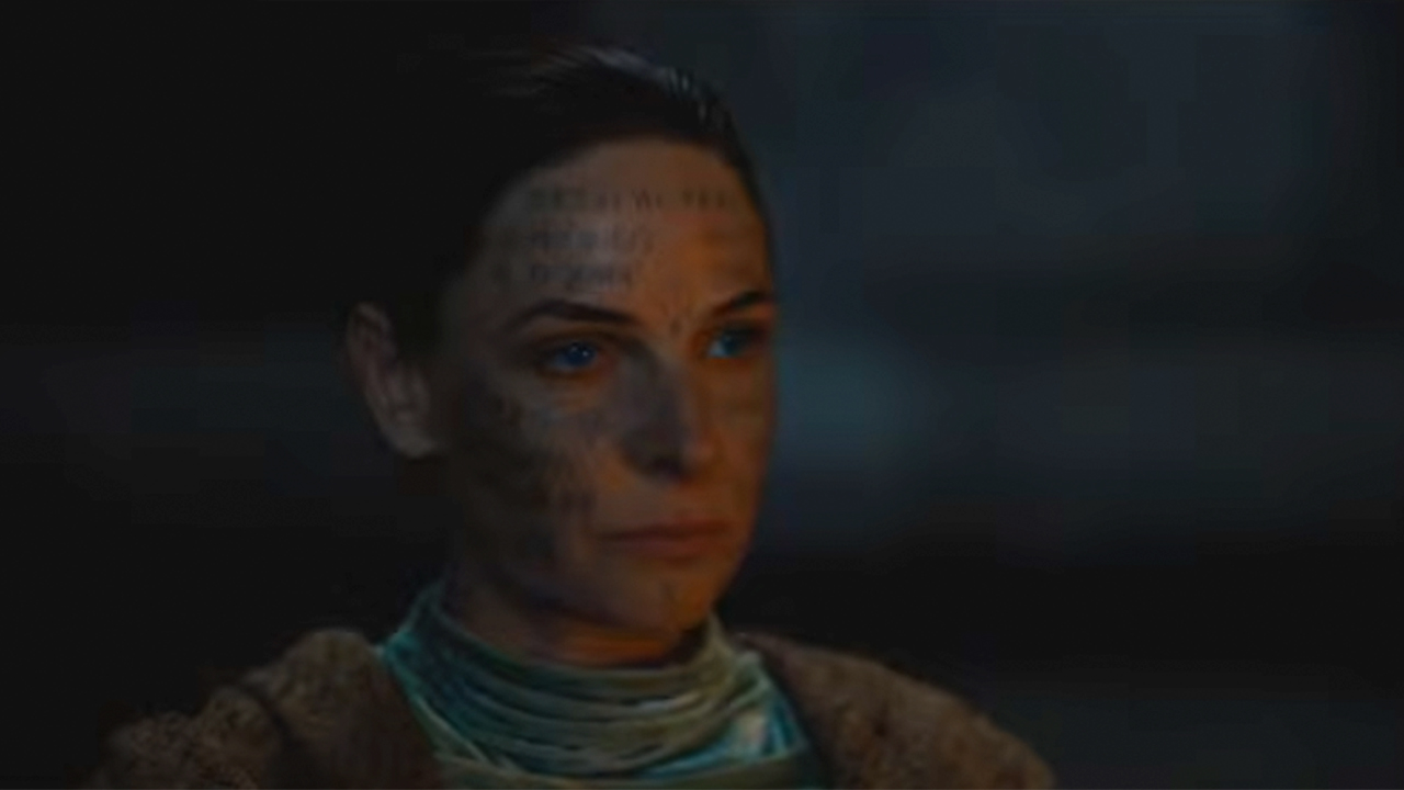 Rebecca Ferguson as Lady Jessica in Dune Part 3.