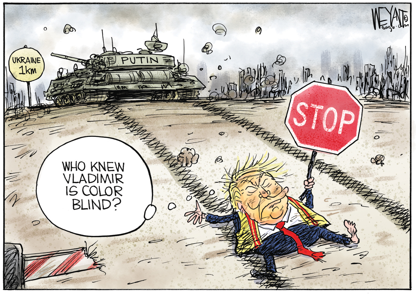 Political Cartoon