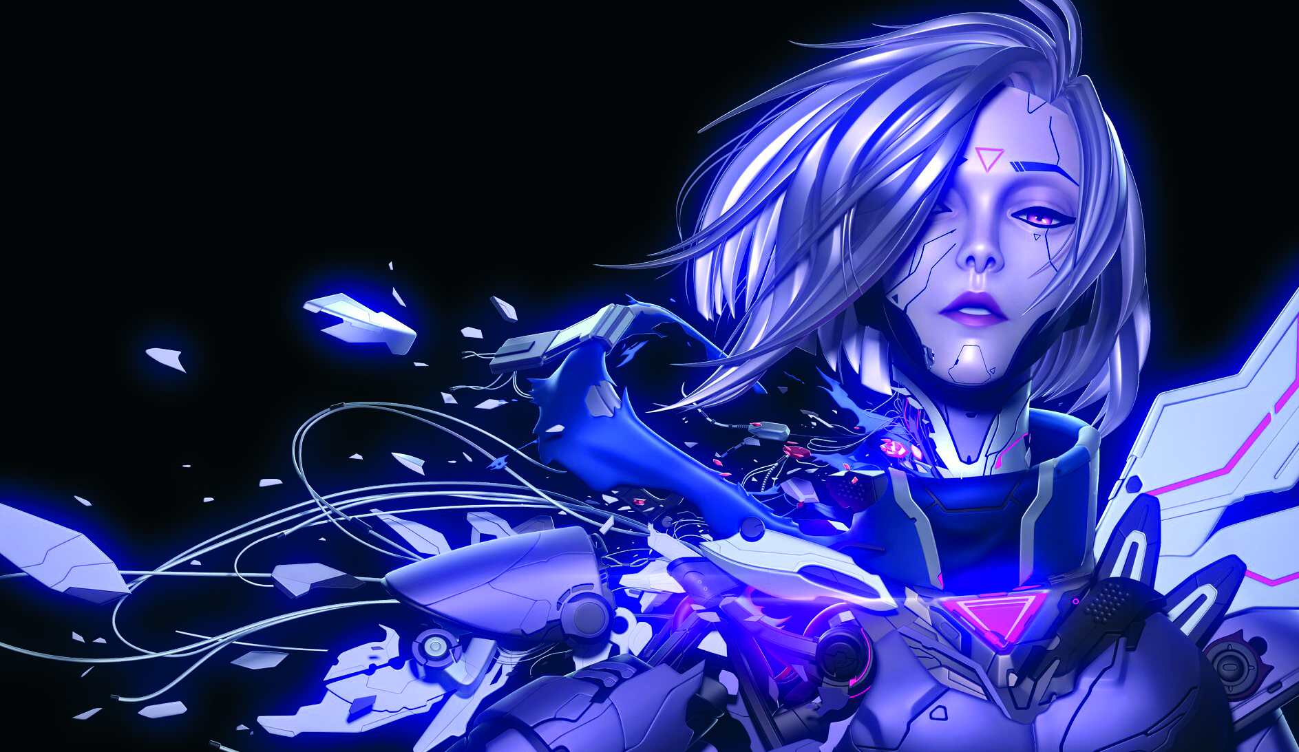 3D fantasy character art
