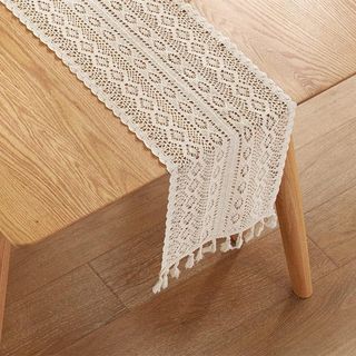 Boho lace table runner from Amazon