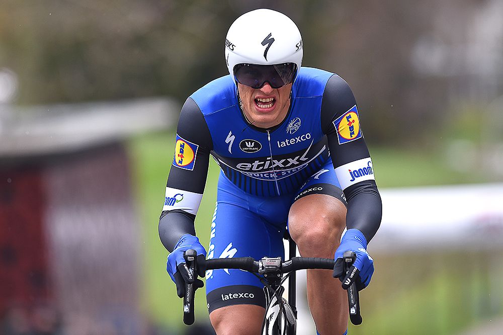Marcel Kittel during the Romandie prologue.