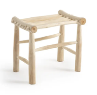 Ghana teak stool | was £80, now £60, save 25%, La Redoute