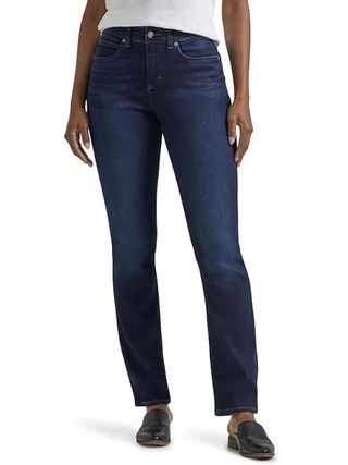 Lee, Lee Damen-Jeans „Ultra Lux Comfort With Straight Leg“, flexible Bewegungsfreiheit, ultimatives Gefühl, 12