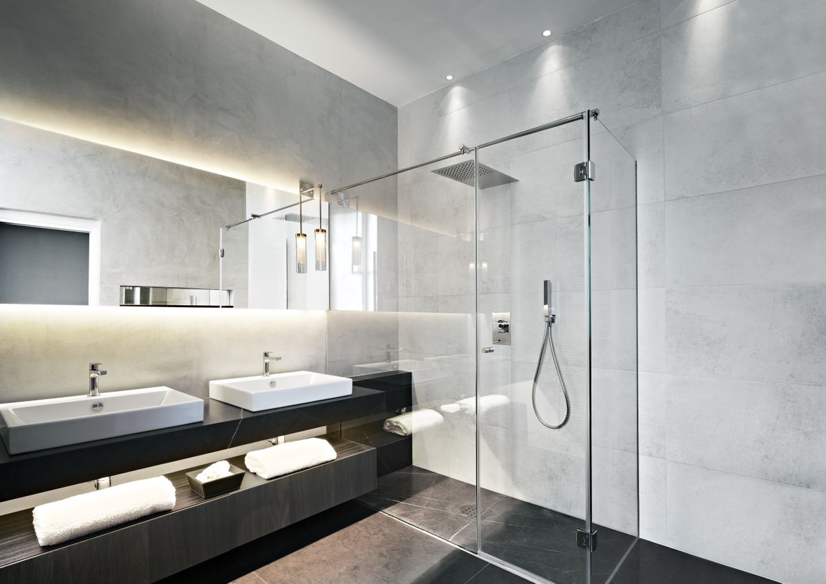 Cool or warm light for bathroom