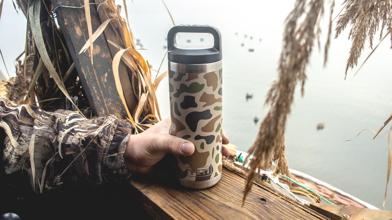 YETI drinkware in Camo Colorway