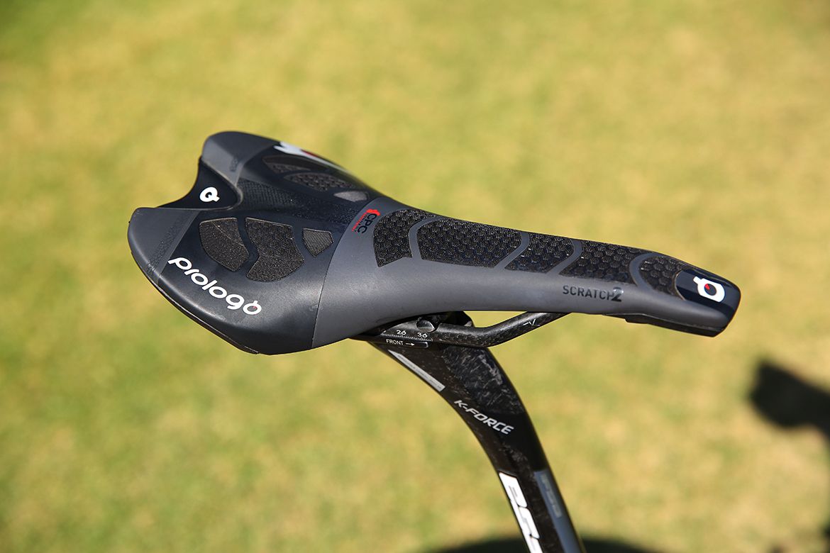 The Prologo Scratch 2 on another Astana bike