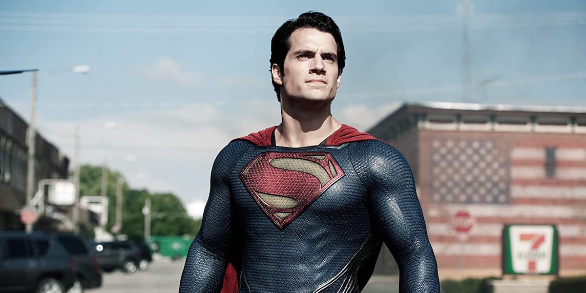 Henry Cavill as Superman in Man of Steel