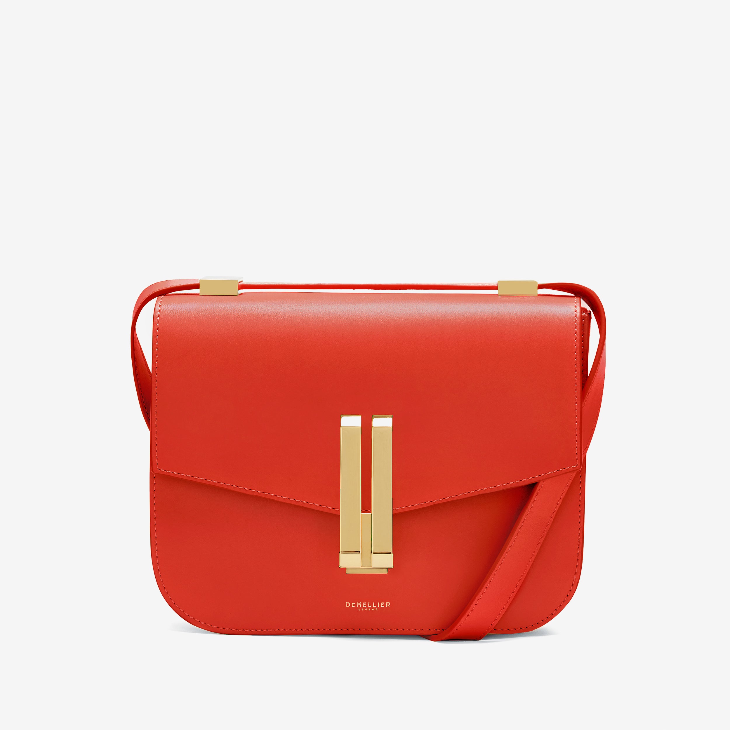 The Vancouver | Poppy Red Smooth | Demellier