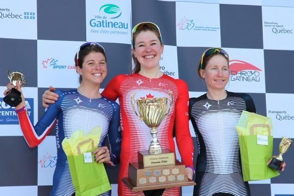 Specialized_lululemon swept the podium (L_R): Evelyn Stevens, Clara Hughes, Amber Neben