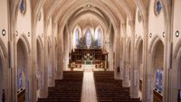 The ICONYX system steers sound directly to the congregation.﻿