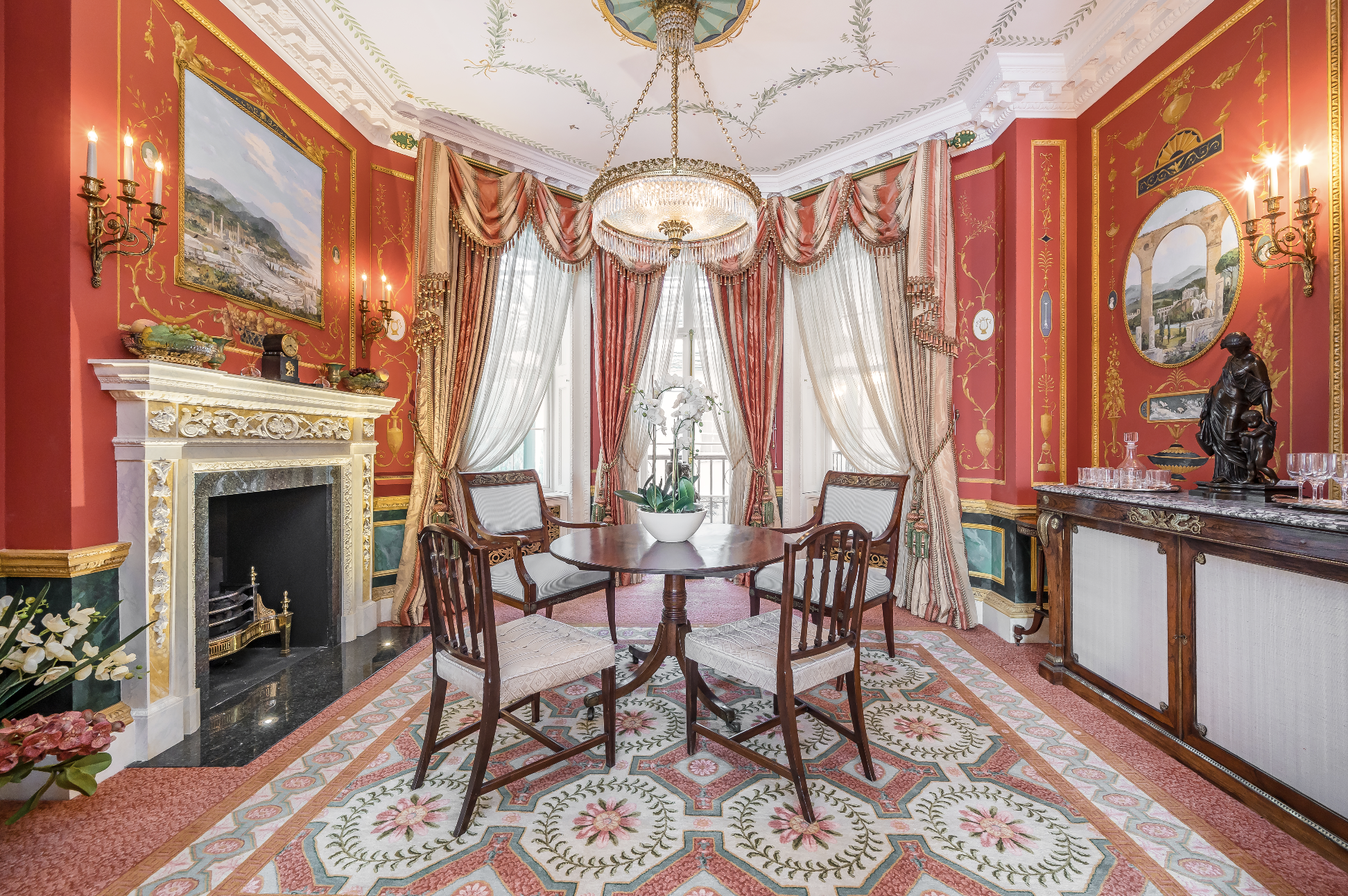 Inside the property on Charles Street