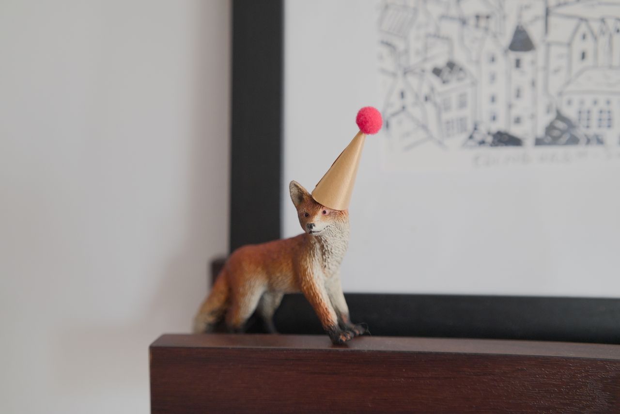 A photo of a fox miniature taken on a Sigma BF
