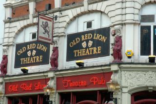 The Old Red Lion theatre pub in Angel London England